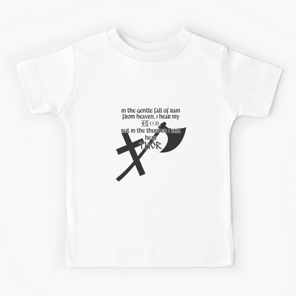 Vikings Ragnar Quote - I hope that someday our Gods can become Friends  Essential T-Shirt for Sale by Wyverin