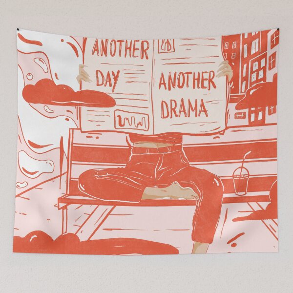Item preview, Another day-Another drama designed and sold by OlgaSaleyRomano.