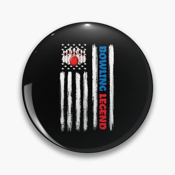 Item preview, Bowling Legend American Flag USA Patriotic Veteran Bowling Gift designed and sold by ARTZ84.