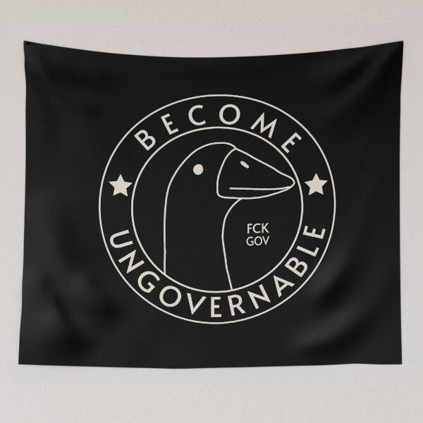Item preview, Become Ungovernable designed and sold by ValentinaHramov.