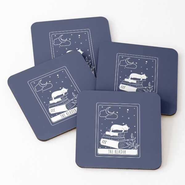 Item preview, THE READER TAROT CARD FOR CAT LOVERS AND BOOK LOVERS designed and sold by The Bookworm Store.