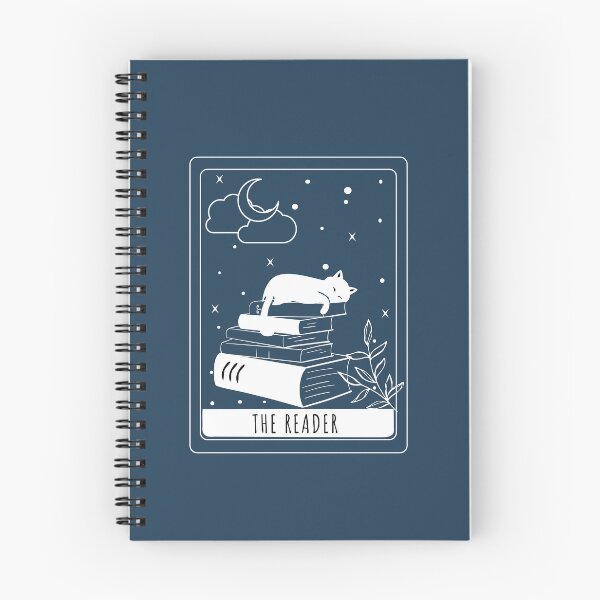 Item preview, THE READER TAROT CARD FOR CAT LOVERS AND BOOK LOVERS designed and sold by The Bookworm Store.