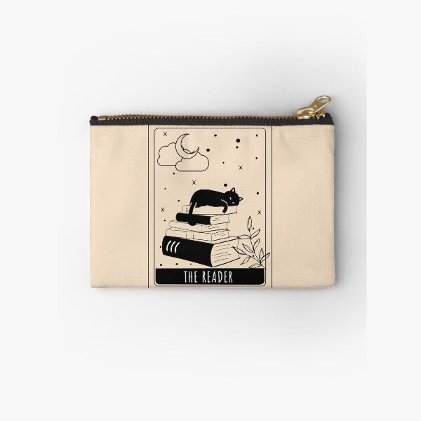 Item preview, THE READER TAROT CARD FOR CAT LOVERS AND BOOK LOVERS designed and sold by The Bookworm Store.