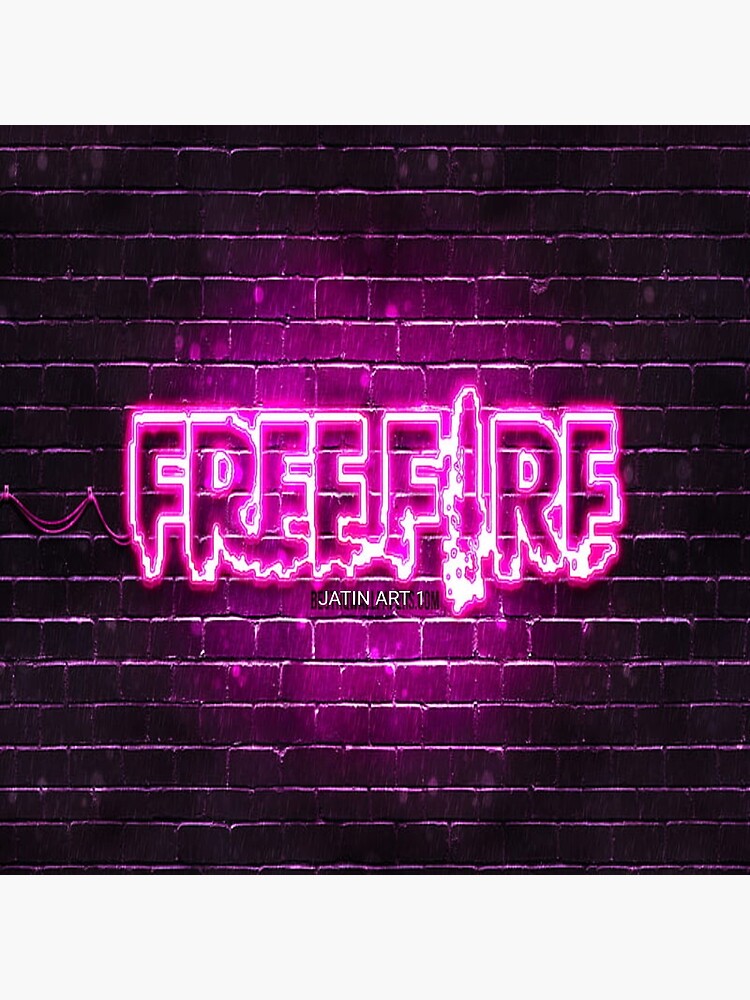 FREE FIRE BATTLEGROUND GAME Poster for Sale by JatinArt1