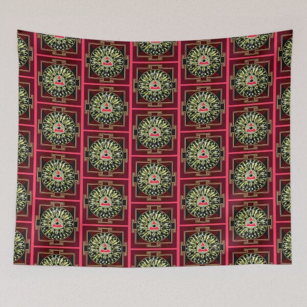 Item preview, PINK EYE YANTRA 23 designed and sold by MARTYMAGUS1.