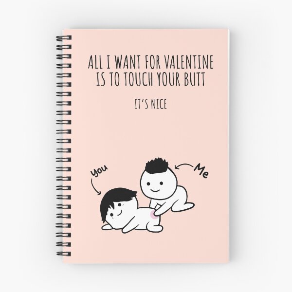 Item preview, All I Want For Valentine Is To Touch Your Butt Funny Valentine Gift designed and sold by KMIKBAL7.