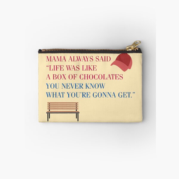 Item preview, Forrest Gump movie quote "Life was like a box of chocolates you never know what you're gonna get"one of the best film ever designed and sold by Nuttha49POD.