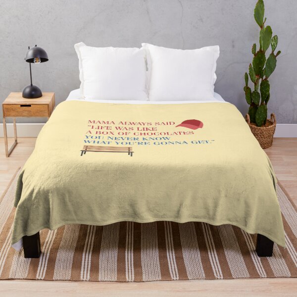 Item preview, Forrest Gump movie quote "Life was like a box of chocolates you never know what you're gonna get"one of the best film ever designed and sold by Nuttha49POD.