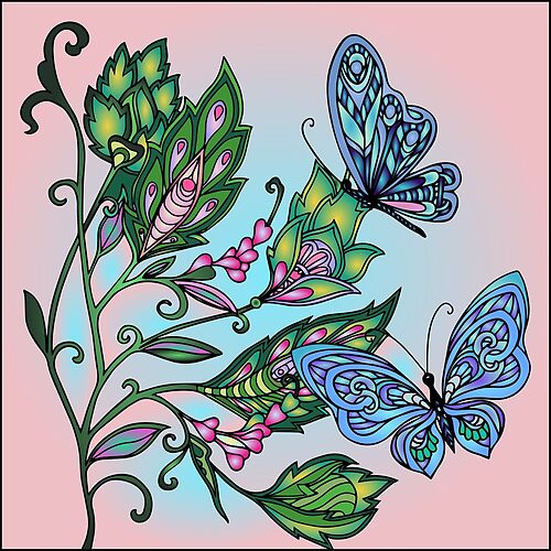 Butterflies 128 (Style:2)