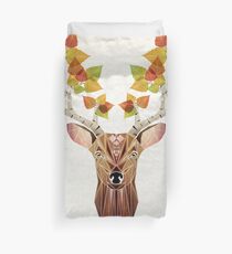 deer autumn Duvet Cover
