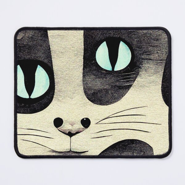 Item preview, Cat Abstract style pattern 37 regular grid  designed and sold by KoolArtDistrict.