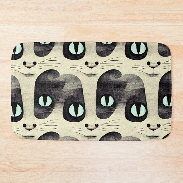 Item preview, Cat Abstract style pattern 37 regular grid  designed and sold by KoolArtDistrict.