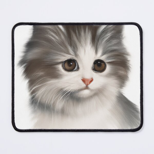 Item preview, Cute Cat Portrait designed and sold by Ednelly.