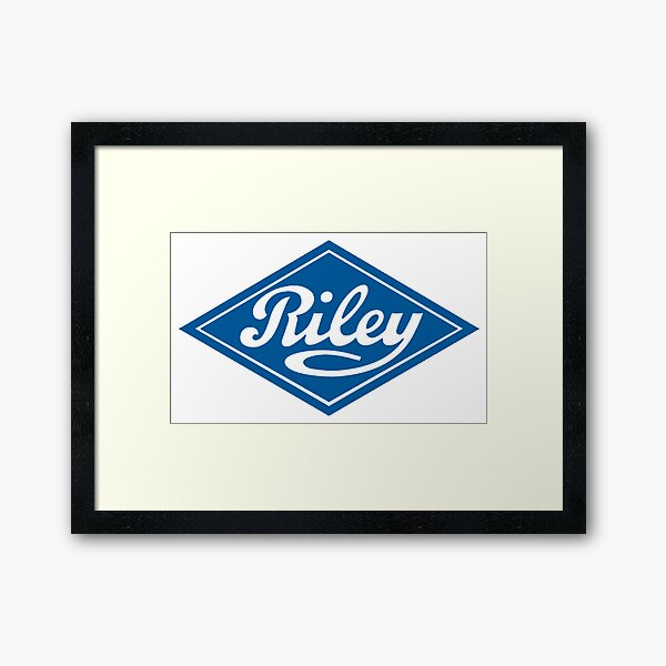 Riley - the Classic British Car Framed Art Print