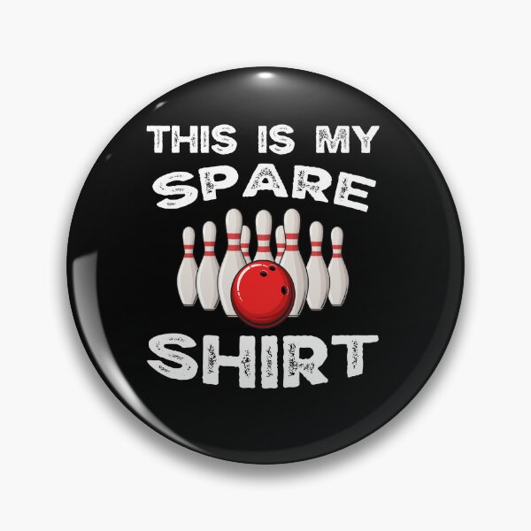 Item preview, Funny retro vintage Bowling This Is My Spare Bowling Shirt Gift for Bowling Player designed and sold by ARTZ84.