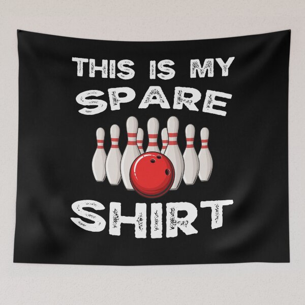 Item preview, Funny retro vintage Bowling This Is My Spare Bowling Shirt Gift for Bowling Player designed and sold by ARTZ84.