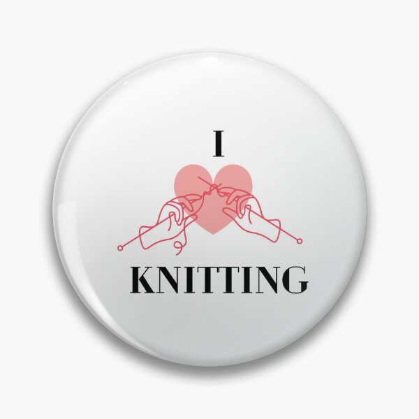 Item preview, I love knitting designed and sold by PolishArtist.