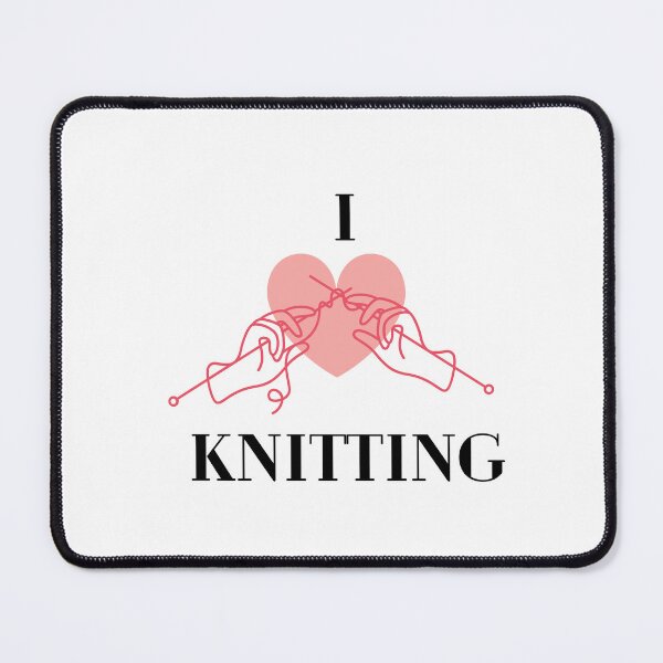 Item preview, I love knitting designed and sold by PolishArtist.