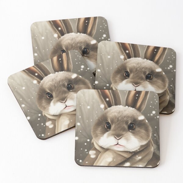 Item preview, Cute Winter Bunny designed and sold by meggydesigns.