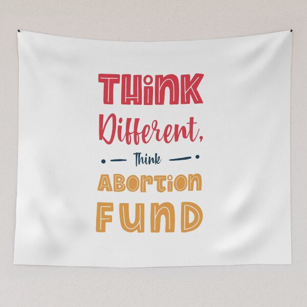 Item preview, Think different think abortion fund cute lettering  designed and sold by vishalraifx.
