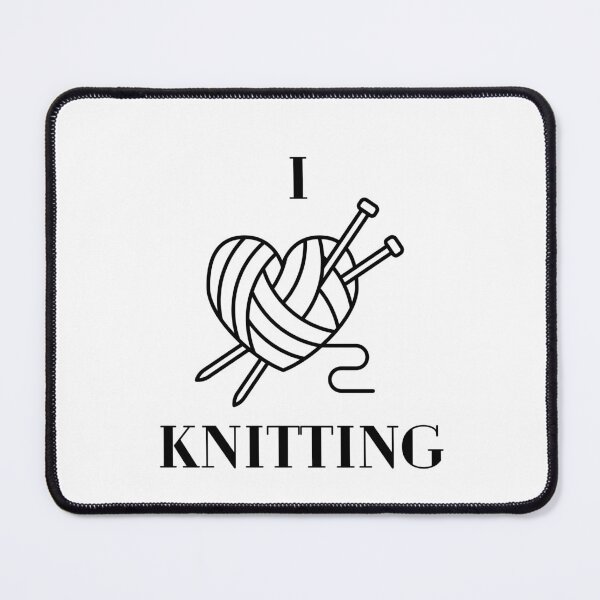 Item preview, I love knitting designed and sold by PolishArtist.