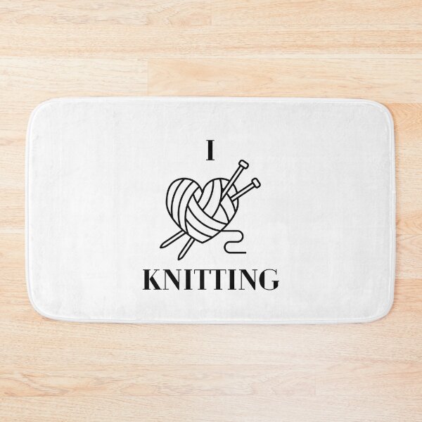Item preview, I love knitting designed and sold by PolishArtist.