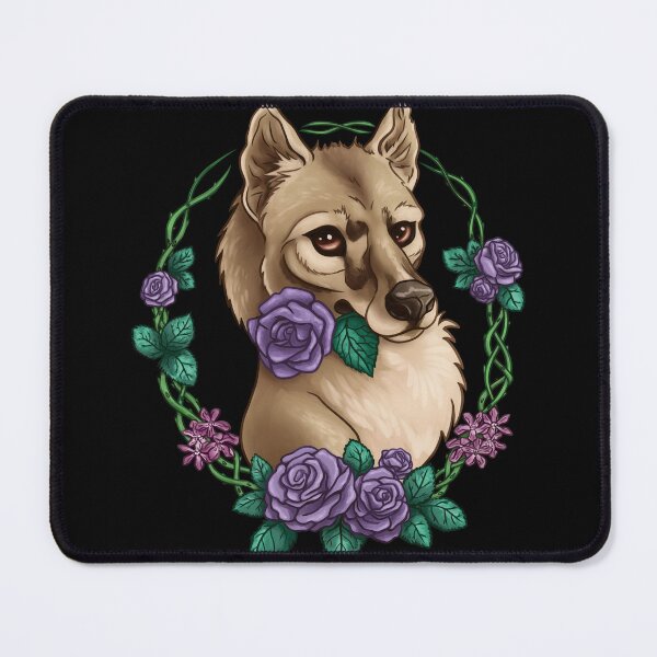 Item preview, Thylacine and roses designed and sold by PlumeHarfang.