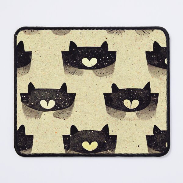 Item preview, Cat Abstract style pattern 38 regular grid  designed and sold by KoolArtDistrict.