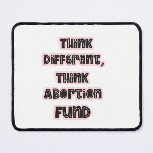 Item preview, Think different think abortion fund quote, cute fun lettering  designed and sold by vishalraifx.