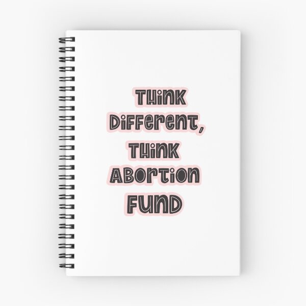Item preview, Think different think abortion fund quote, cute fun lettering  designed and sold by vishalraifx.