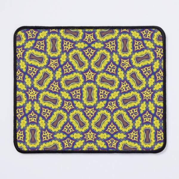 Item preview, Striking Yellow and Blue Penrose Geometric Pattern Print designed and sold by protegra.