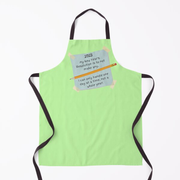 Item preview, 2023 No New Year's Resolutions designed and sold by Ellen Hanney-Saligumba.