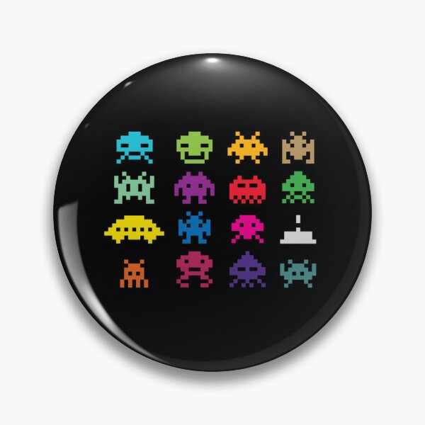 Item preview, Retro invaders party - multicolor designed and sold by AntifragileDC.