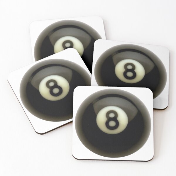 Item preview, 8 ball sticker  designed and sold by Janmakesstuff.