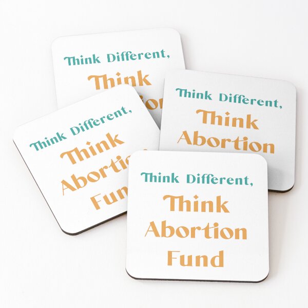 Item preview, Think different, think abortion fund . Colorful fun lettering  designed and sold by vishalraifx.