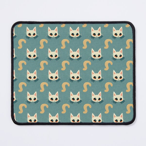 Item preview, Cute Cat pattern 40 regular grid  designed and sold by KoolArtDistrict.