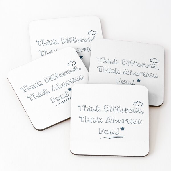Item preview, Think different, think abortion fund cute lettering kids designed and sold by vishalraifx.