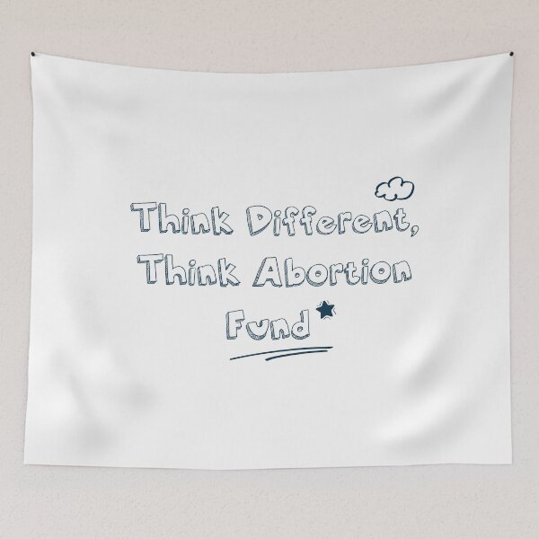 Item preview, Think different, think abortion fund cute lettering kids designed and sold by vishalraifx.