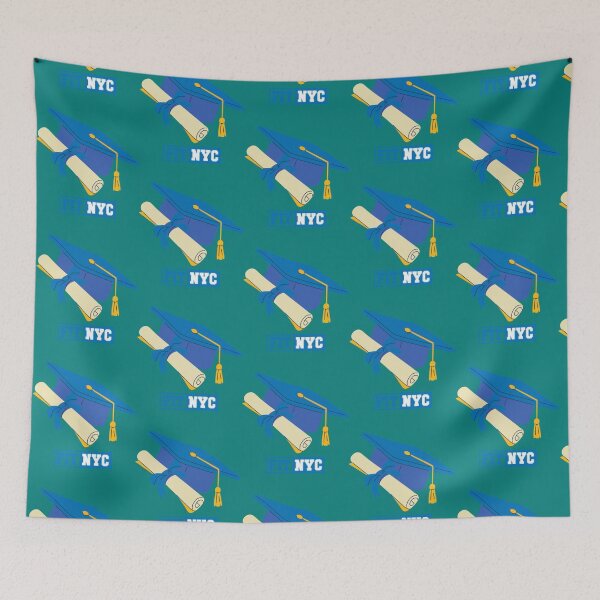Item preview, FIT Fashion Institute of Technology  Baseball ¾ Sleeve  designed and sold by FletcherCoBooks.