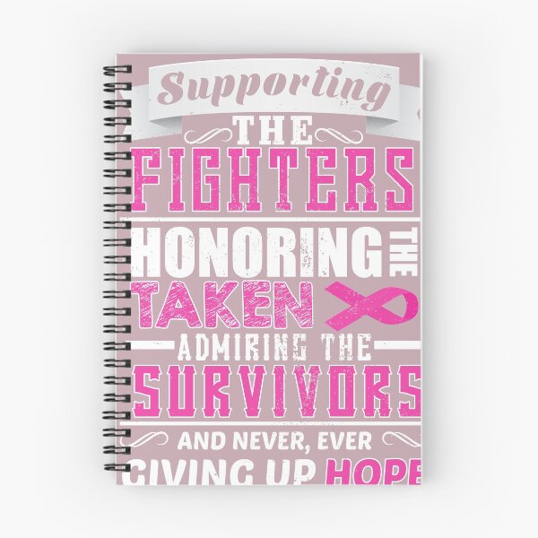 Item preview, Support Fighters Survivors Hope T-Shirt | Breast Cancer Awareness Tee designed and sold by AllStarMerch.