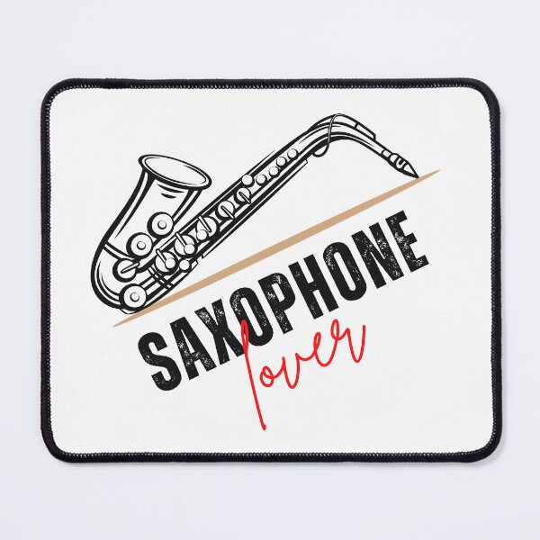 Item preview, saxophone player, saxophonist gifts designed and sold by SwifTech.