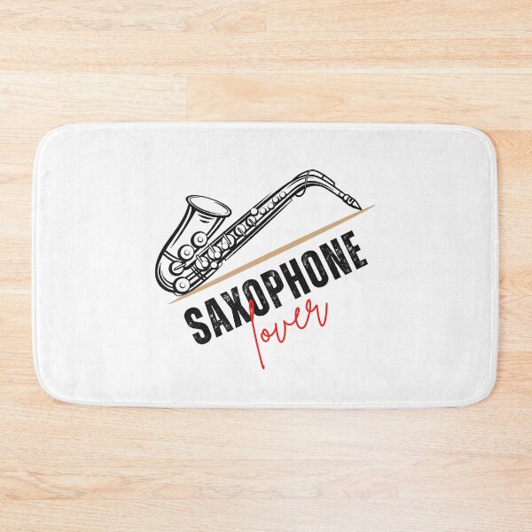 Item preview, saxophone player, saxophonist gifts designed and sold by SwifTech.