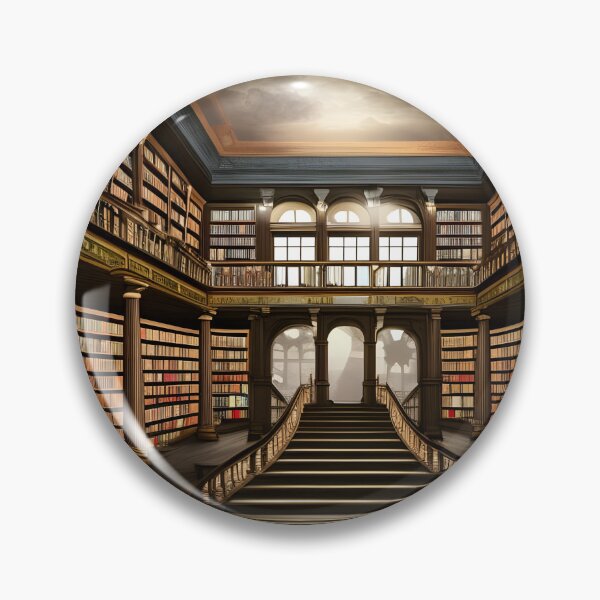 Item preview, Vintage Abandoned Library 3 designed and sold by sadconfusedmoon.