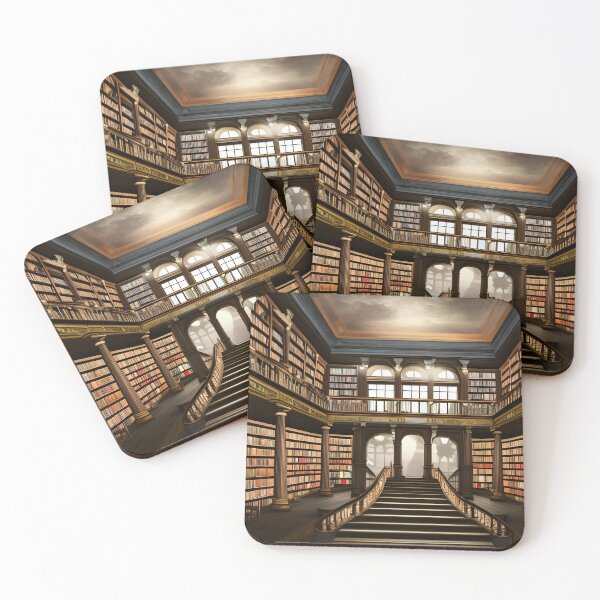 Item preview, Vintage Abandoned Library 3 designed and sold by sadconfusedmoon.