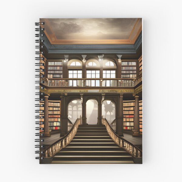 Item preview, Vintage Abandoned Library 3 designed and sold by sadconfusedmoon.