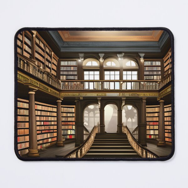 Item preview, Vintage Abandoned Library 3 designed and sold by sadconfusedmoon.