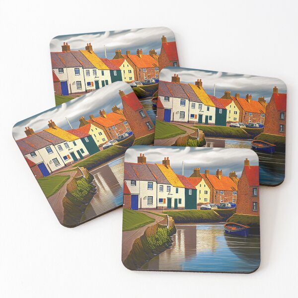 Item preview, Fishing Village and Harbour designed and sold by Susan  Gallagher.