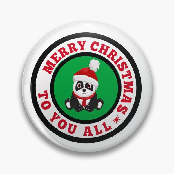 Item preview, adorable cute panda merry christmas  designed and sold by samArtline.