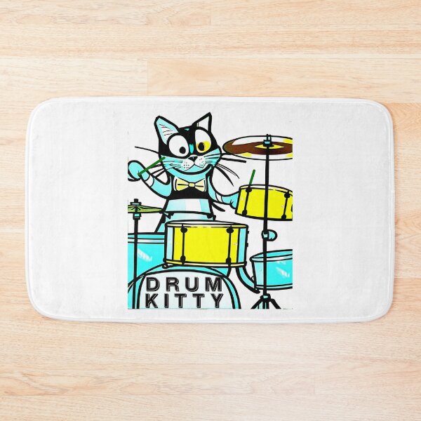 Item preview, Drum Kitty designed and sold by CottagePop.