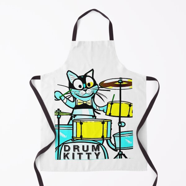 Item preview, Drum Kitty designed and sold by CottagePop.